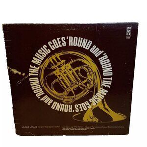 The Music Goes 'Round And 'Round Music Minus One French Horn (Vinyl, 1973) VG+